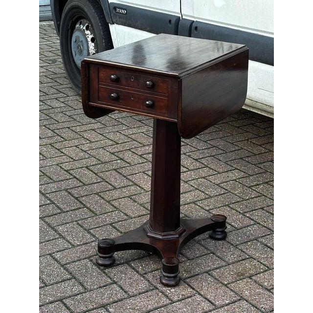 William IV Side Table in Mahogany For Sale - Image 13 of 14