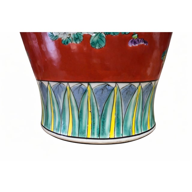 Ceramic Japanese Kutani Porcelain Vases, 1890s, Set of 2 For Sale - Image 7 of 12