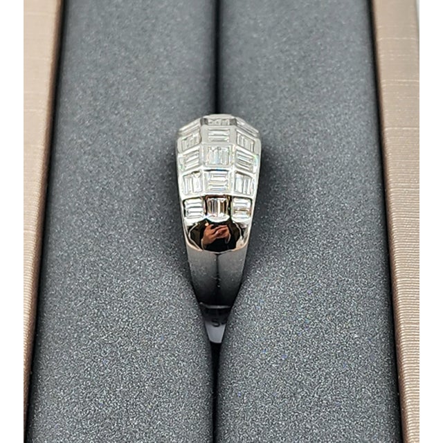 2020s 1.70 Ct Diamond Ring Size 6.75 For Sale - Image 5 of 9