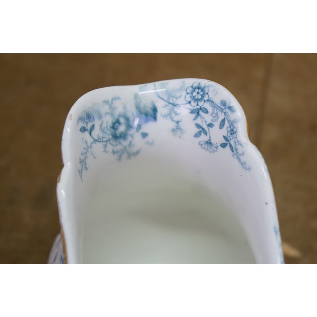 Ceramic Antique Victorian Henry Alcock & Co Brunswick Lidded Tureen Pitcher Bowl - 3 pcs For Sale - Image 7 of 17