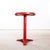 Round Red Side Table from Tolix, 1950s For Sale - Image 6 of 6