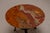 1970s Dutch Brutalist Side Table with Red Onyx Top, 1970s For Sale - Image 5 of 8