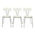 Grey Formica and Chrome Dining Chairs, 1960s, Set of 6 For Sale - Image 3 of 18
