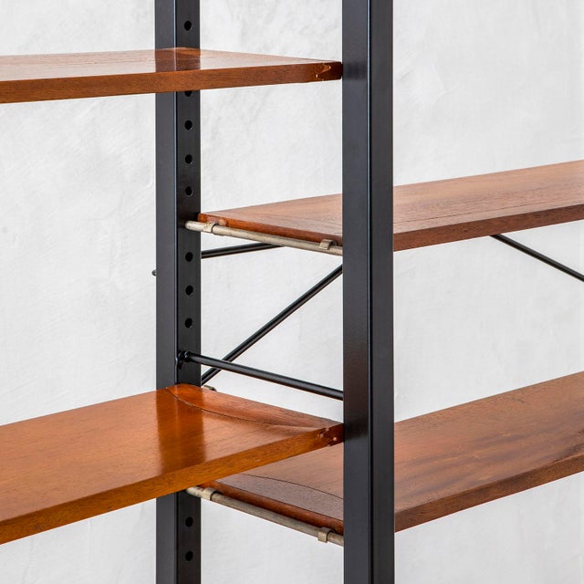 Three-Piece Bookcase by Campo & Graffi for Home, 1960s For Sale - Image 4 of 9