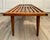 Vintage Scandinavian Modern Slatted Wood Bench Made in Yugoslavia For Sale In Los Angeles - Image 6 of 13