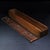 Brown Huali Rosewood Scroll Box Inlaid With Mother-of-Pearl For Sale - Image 8 of 9