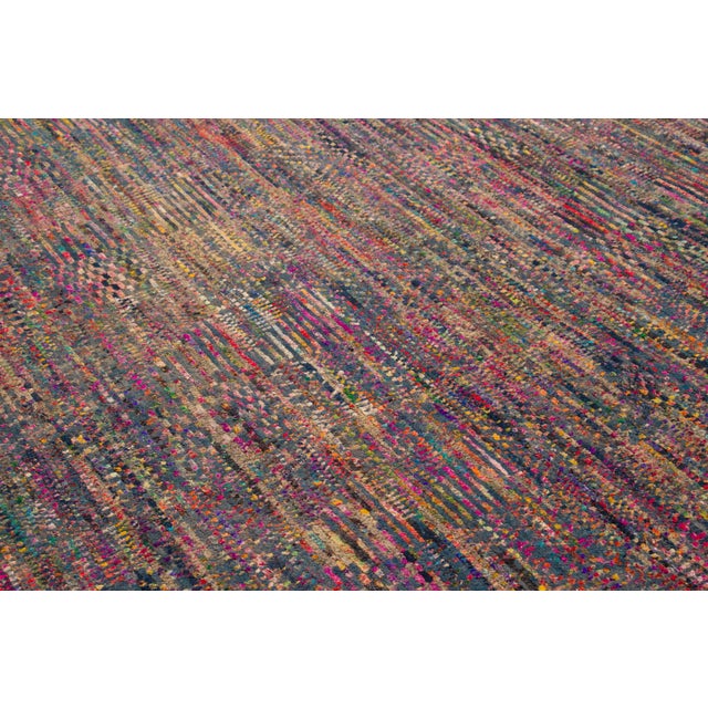 2020s Contemporary Textured Wool & Natural Silk Rug by Rug & Kilim, India For Sale - Image 5 of 10