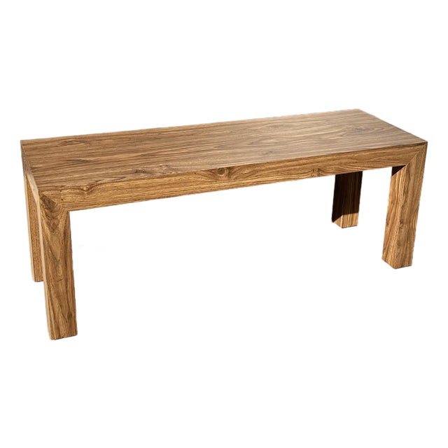 1970s Veneer Parsons Bench For Sale