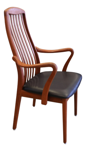 Danish Teak Armchair with Seating Comfort by Schou Andersen, 1960s