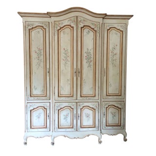 Antique Breakfront Cabinet For Sale