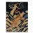 Rug & Kilim’s Modern Peking “Tiger” Pictorial Rug in Navy Blue and Gold For Sale