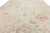 Hand-Knotted Modern Oushak Style Wool Rug – Muted Pastel Floral Transitional For Sale - Image 10 of 11