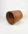 Italian Rattan and Bamboo Round Basket Plant Holder Vase, 1960s For Sale - Image 10 of 14