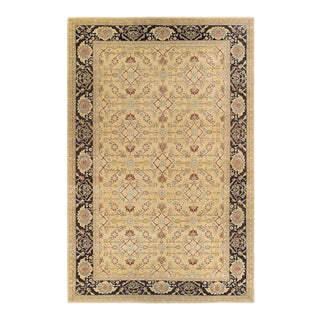 Eclectic Collection Hand-Knotted Area Rug - Green 10' 0" x 15' 10" For Sale