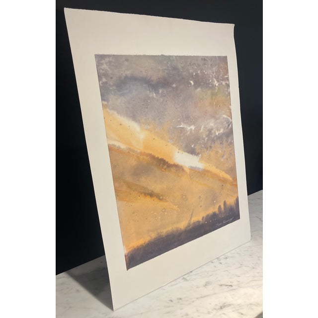 . Abstract & modern watercolor painting, by John Kokkinos . Color studies on acid free watercolor paper . Accented Colors:...