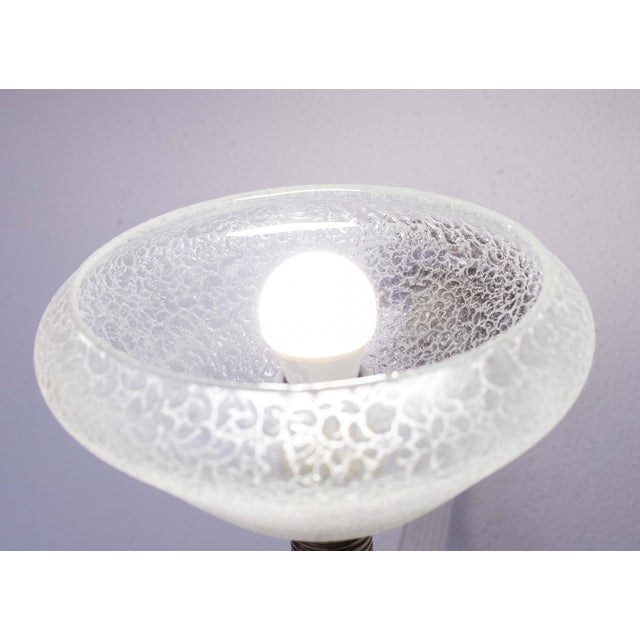 Art Deco Vintage Venini Wall Murano Glass Light, 1960 For Sale - Image 3 of 11