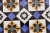 Ceramic 1940s Set of Four Geometric Tiles, Portuguese For Sale - Image 7 of 12