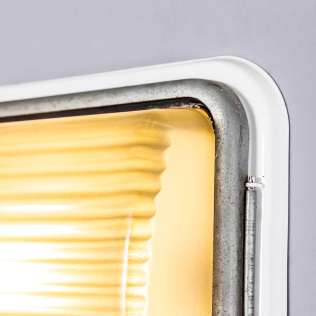 French Train Wall or Ceiling Lamp, 1940s For Sale - Image 6 of 18