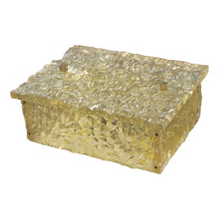 Resin Wall Light by Pierre Disderot for Dallux, 1960s For Sale