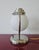Art Deco Table Lamp with Opaline Glass Ball Shade and Chrome Stand, 1930 For Sale - Image 10 of 12