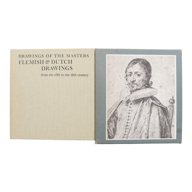 Drawings of the Masters, Flemish & Dutch Drawings from the 15th to the 18th Century. A boxed, hardcover book, published in...