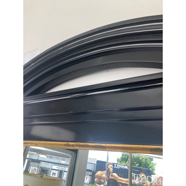 Arched Pediment Mirror by John Hutton For Sale - Image 9 of 12
