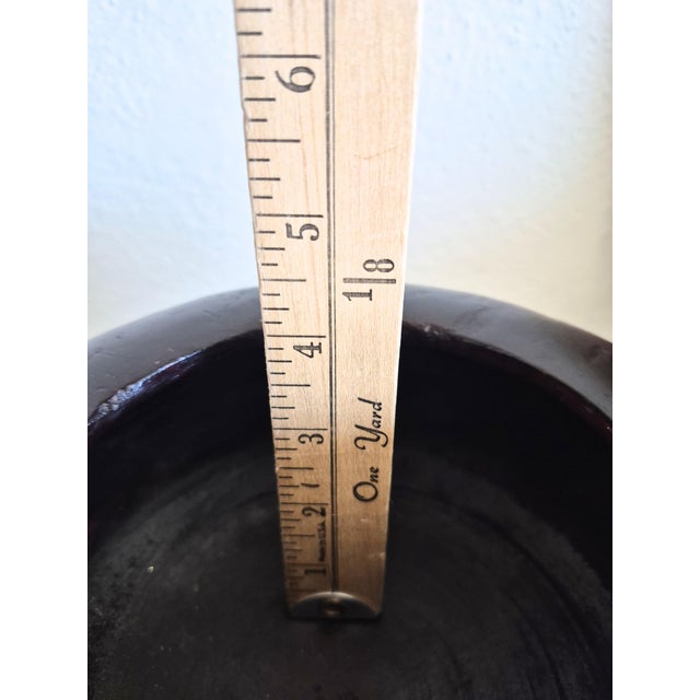 Vintage Large Carved Lidded Bowl Trinket Dish Catchall Tribal Ethnic Statement Piece For Sale - Image 14 of 14