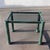 Postmodern Sculptural Metal and Smoked Glass Side Table, 1980s For Sale - Image 17 of 17