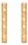 Murano Textured Amber-Orange Glass Sconces - a Pair For Sale