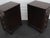 Kindel Tall and Narrow Mahogany Nightstands End Bedside Tables a Pair 6443 For Sale - Image 11 of 17