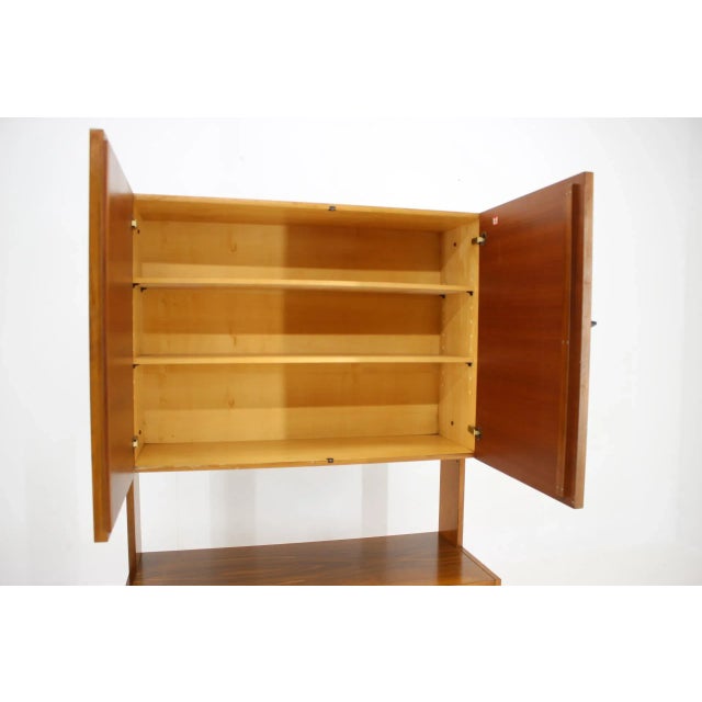 Teak Cabinet or Highboard from SEM, Switzerland, 1960s For Sale - Image 9 of 13