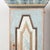 Late 18th Century Original Painted Pair of Swedish Baroque Narrow Cabinets For Sale - Image 6 of 15