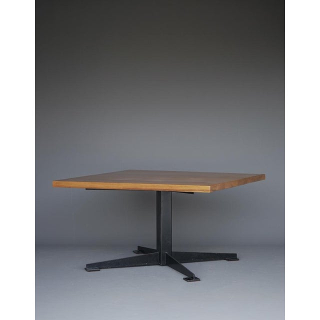 Brutalist Dining Table with Cherry Top by Wim den Boon, 1961 For Sale - Image 6 of 18