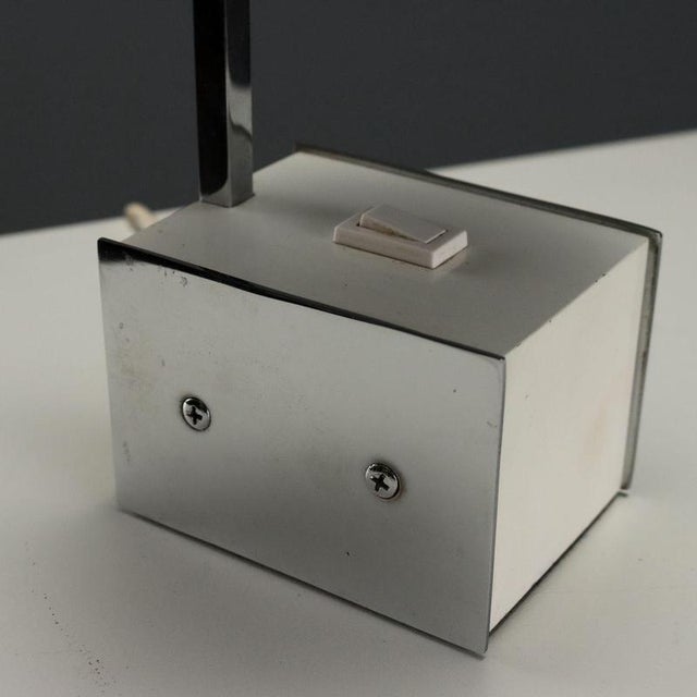 Gray Vintage Table Lamp by Stilnovo, 1960s For Sale - Image 8 of 9