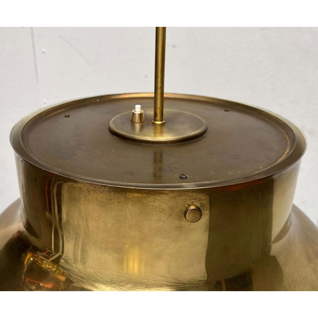 Mid-Century Modern Brass Bumling Pendant Lamp by Anders Pehrson for Ateljé Lyktan, 1960s For Sale - Image 17 of 18