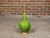 Apple Green Porcelain Vase Table Lamp on Gilt Base, Wired for the USA For Sale - Image 9 of 9