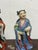 Design Plus Gallery presents a Set of Two Famille Rose Porcelain Figurines. The figures are hand-painted with detailed...
