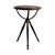 Black Antique Globe Base Table With Swivel Top For Sale - Image 8 of 8