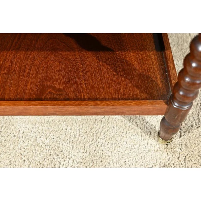 Louis Philippe Magazine Rack in Mahogany For Sale - Image 14 of 18