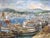 Jacques Grad, The fishing port, 1970, Oil on Canvas For Sale - Image 7 of 7