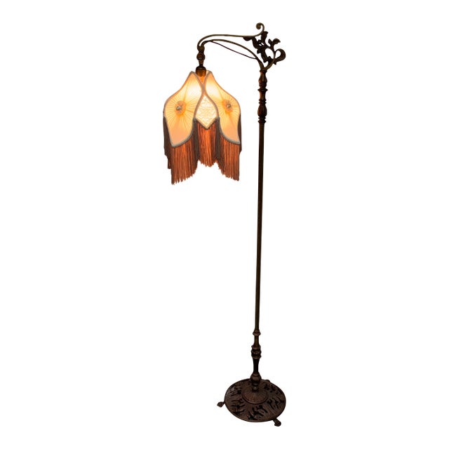 Antique Victorian Floor Lamp For Sale