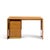 Milo Baughman for Thayer Coggin Mid Century Birdseye Maple and Brass Desk The desk measures: 50 wide x 24 deep x 29.25...