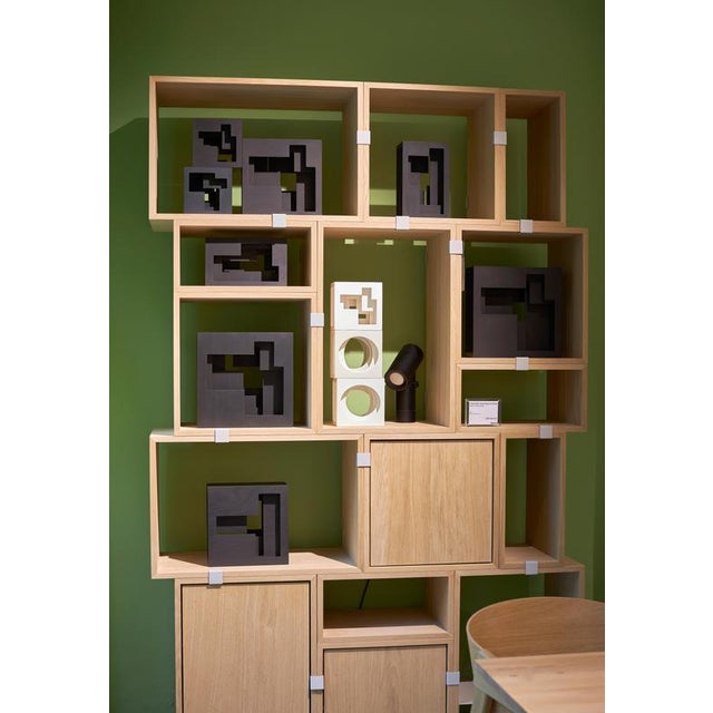 Not Yet Made - Made To Order Cube Series 1 Wall Sculpture in Birch Plywood by A Hint of Neon For Sale - Image 5 of 6