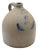 Large a.j. Buttler 3 Gallon Blue Stoneware Jug For Sale