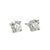 Gender: Unisex Metal Type: 14K White Gold Length: 0.25 inches Width: 5.80 mm Weight: 1.31 grams 14K White Gold diamond...