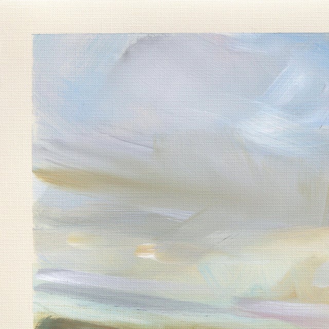 Contemporary Landscape Study 268 - Original Neutral Landscape Study Acrylic and Graphite on Paper by Jodi Miller For Sale - Image 3 of 6