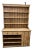 Antique English Pine Stepback Hutch For Sale