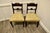 Regency Chairs with New Upholstered Seats, Set of 2 For Sale - Image 5 of 7