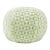 Scalamandre 12" Ball Parlor Velvet Ball Pillow in Pistachio For Sale