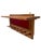 Art Deco Modernist Wall Coat Rack in Oak and Lacquer by Jan Brunott, 1920s For Sale - Image 4 of 12